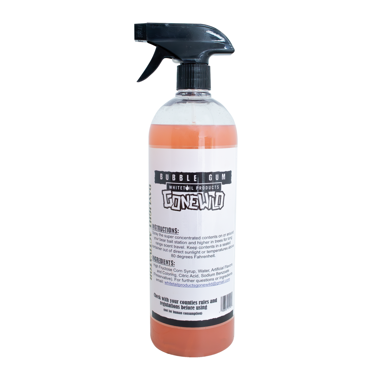 Bubble Gum Spray Attractant