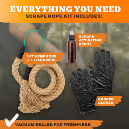 Buckin' Wild Scrape Rope Kit