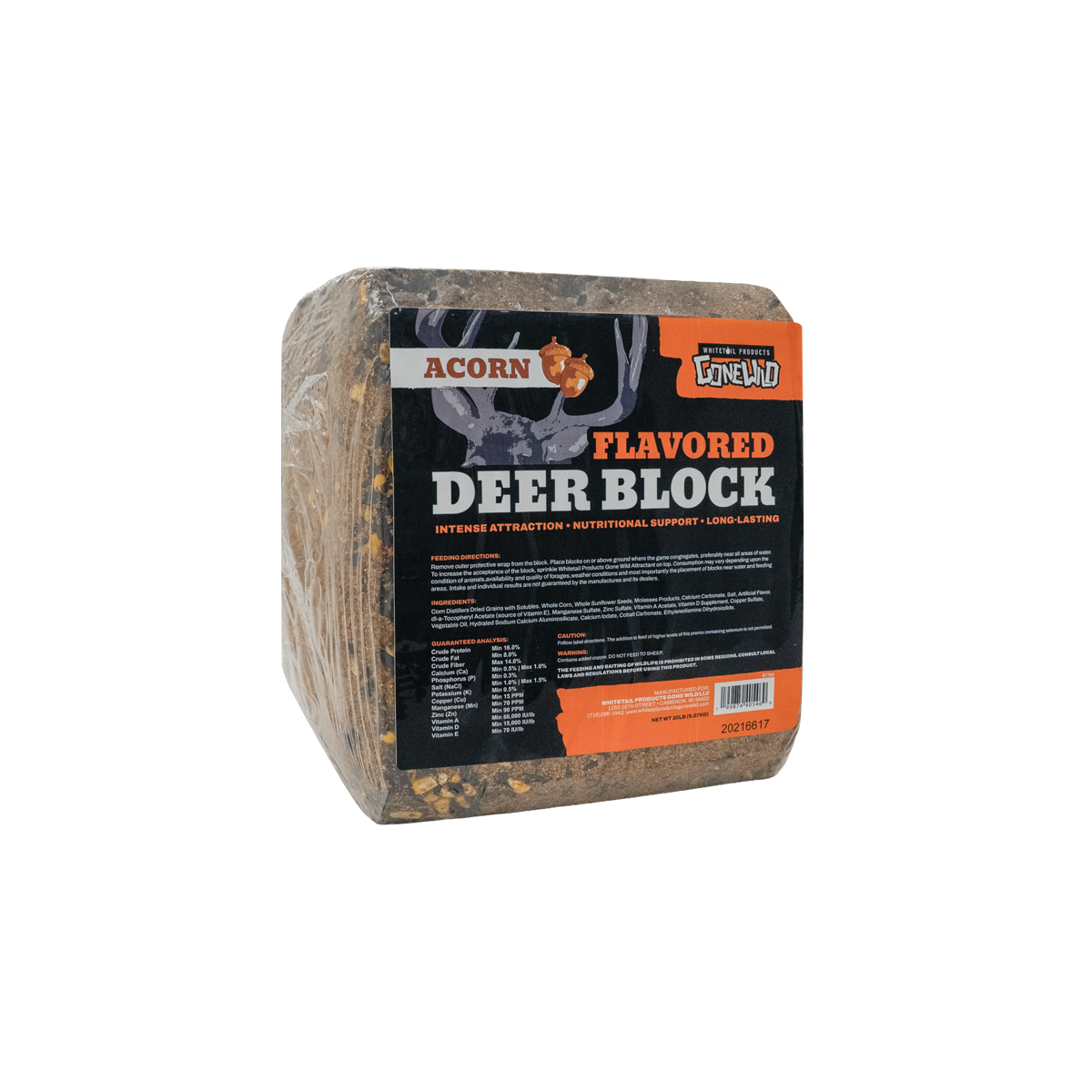 Acorn Feed Block