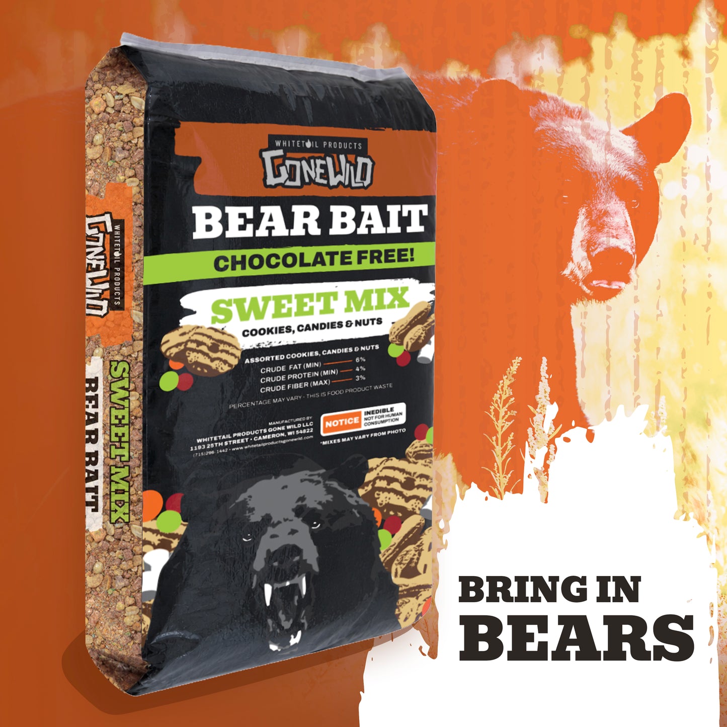 Sweet Mix Bear Bait (Chocolate Free)