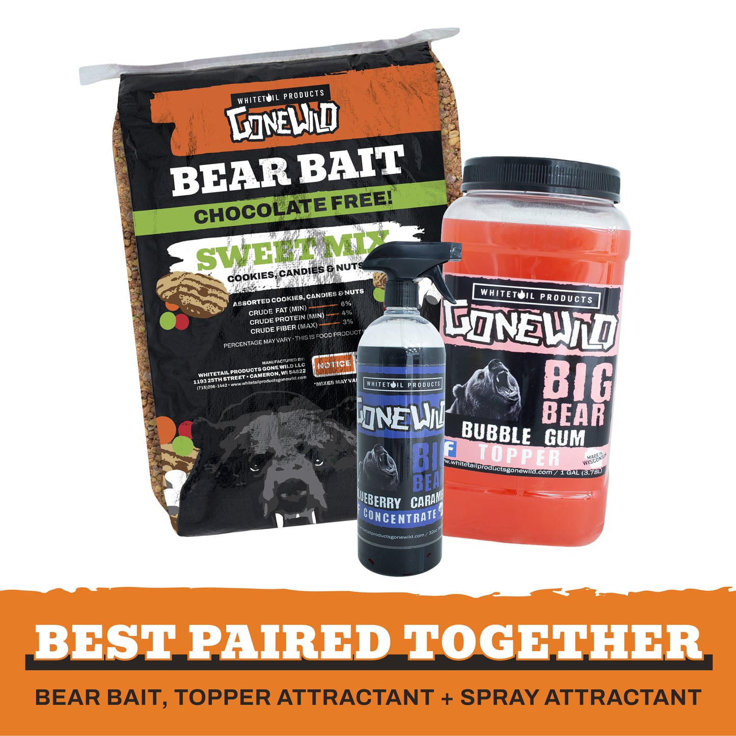 Sweet Mix Bear Bait (Chocolate Free)